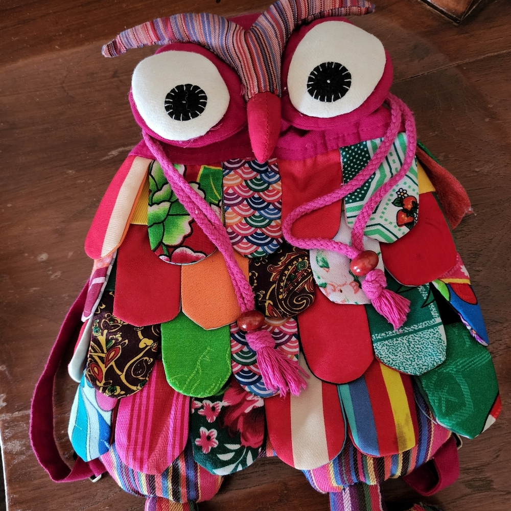 Child's Cloth Backpack - Picture 2 of 4